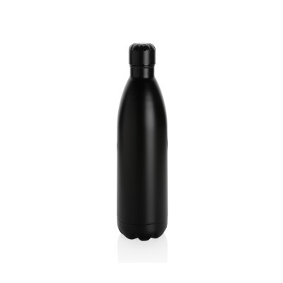 Botella de acero inoxidable al vacío de color sólido 1L